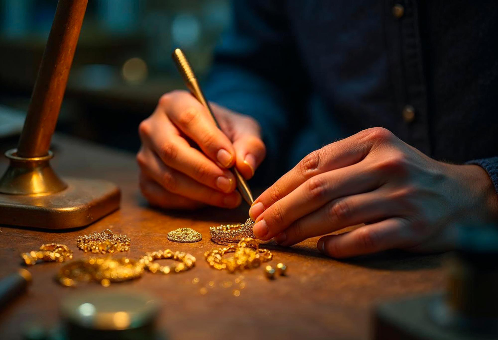 Aditya Jewels 22KT Gold Manufacturing Hub